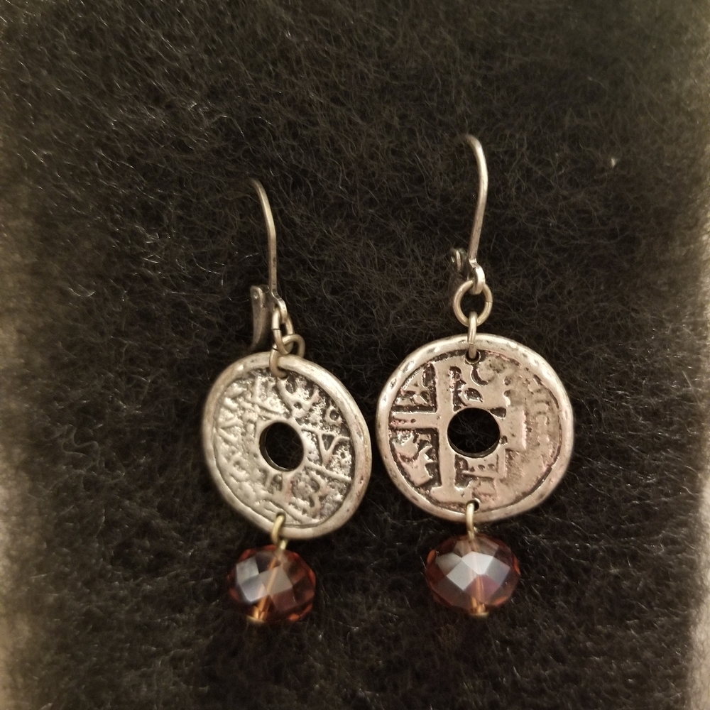 Premier Designs Passionista Coin Earrings - New
